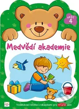 Medvědí akademie 4 (Vzdělávací knížka s nálepkami pro tříleté děti) - kniha z kategorie Pro děti