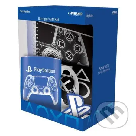 Playstation Darčekový set X-Ray (hrnček + kľúčenka + blok)