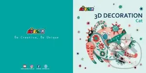 3D dekorace - velká Kočka - puzzle z kategorie 3D puzzle