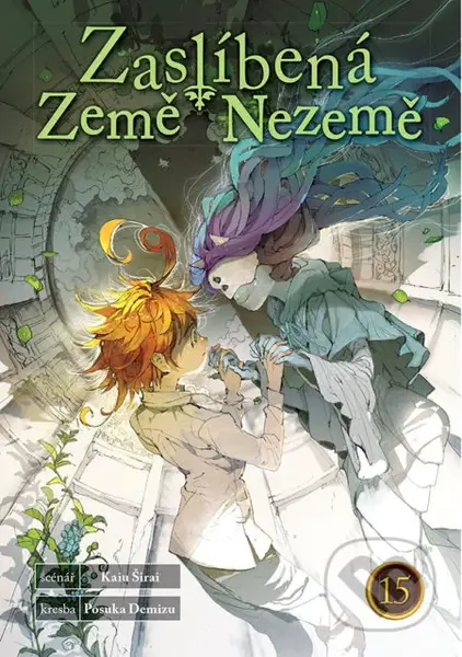 Zaslíbená Země Nezemě 15 - Kaiu Širai, Posuka Demizu (ilustrátor) - kniha z kategorie Komiksy