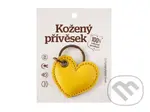 Klíčenka srdce žluté