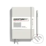 Leuchtturm1917 Zápisník Light Grey Medium A5 čtverečkovaný