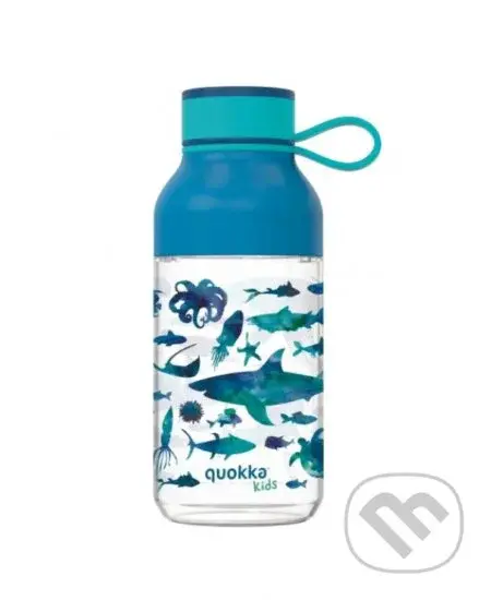 Quokka Plastová láhev Ice Kids s poutkem: Sea Animals 430ml