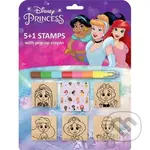 Razítka 5+1 s voskovkou: Disney Princezny