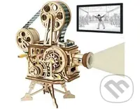 Promítačka mechanická (Dřevěné 3D puzzle) - puzzle z kategorie 3D puzzle