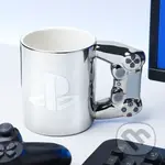 Hrnček 3D Playstation PS4 - strieborný