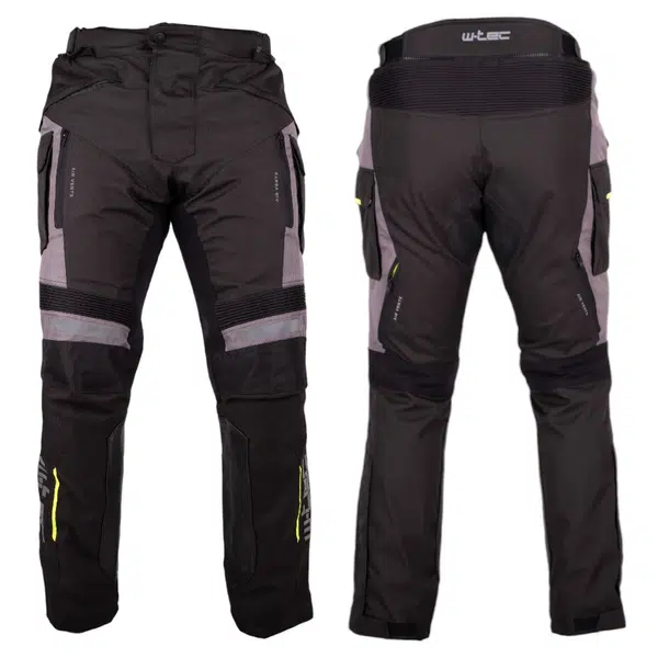Moto kalhoty W-TEC Smackton černá 4XL