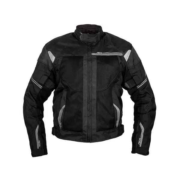 Letní pánská moto bunda BOS Hobart Black 3XL