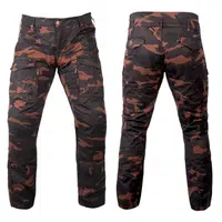 Pánské moto kalhoty BOS Cargo D Brown Camo 32