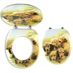 Wc doska Novaservis z MDF v béžovej farbe WC/STENATA