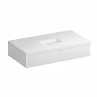 Ravak Formy kúpeľňová skrinka pod umývadlo 100x55 cm biela x000001030 SD1000FORMYBI