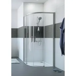 Hüppe Classics 2 sprchový kút štvrťkruh 90x90 cm C25507.069.322