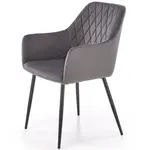 Stolička K558 sivá