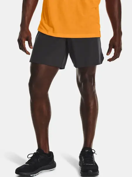 Under Armour Kraťasy UA SpeedPocket 7'' Short-GRY - Pánské