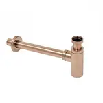 Alca Sifón umývadlový PVD ružová zlatá matná A400-RG-B
