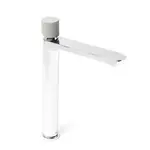 Vysoká umývadlová batéria SAT Fusion bez výpuste páka beton SATBSFU285B