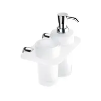 Nimco Bormo dávkovač mydla vrátane poháre chróm BRX35831W26