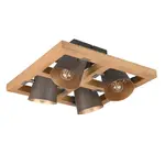 Stropné osvetlenie Trio Bell nikel 601900467