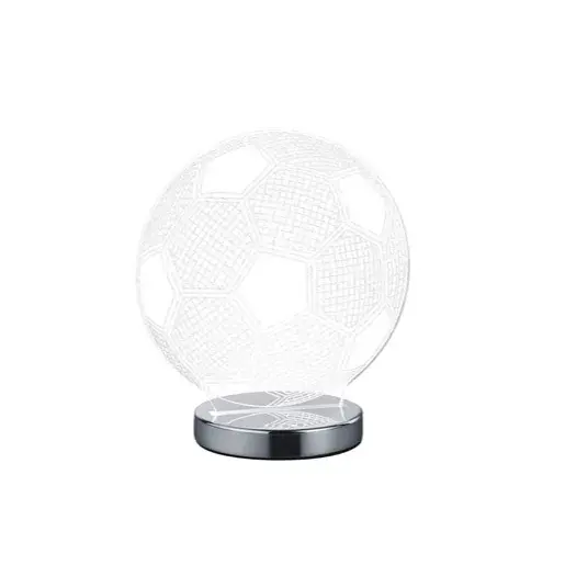 LED stolová lampa Reality Ball chróm RER 52471106