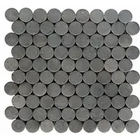 Mozaika Mosavit Circular negro 30x30 cm mat CIRCULARNE