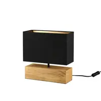 Stolová lampa Reality Woody prírodná R50181080