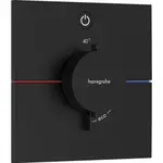 Hansgrohe ShowerSelect Comfort E sprchová batéria bez podomietkového telesa matná čierna 15571670