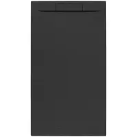 Sprchová vanička obdĺžniková SAT Fusion 120x90 cm liaty mramor Grafito SATFU12090G