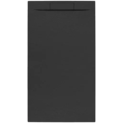 Sprchová vanička obdĺžniková SAT Fusion 120x90 cm liaty mramor Grafito SATFU12090G