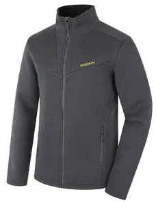 Husky Akra M M, dark grey Pánský svetr na zip