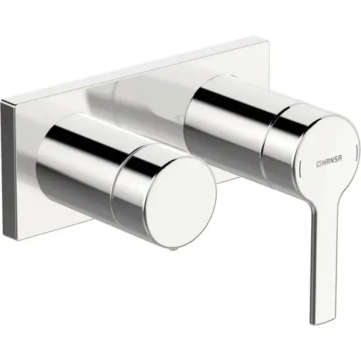 Hansa Ronda sprchová a vaňová batéria bez podomietkového telesa chróm 44599583