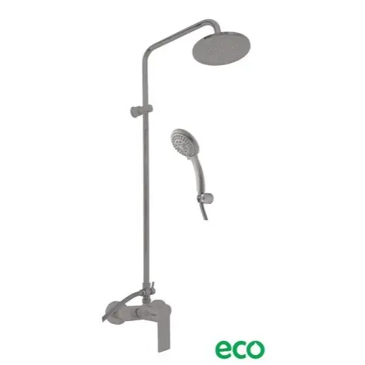 RAV SLEZÁK Nil sprchový systém metal grey lesk nl182.5/7mgl NL182.57MGL