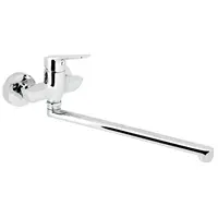 Novaservis Metalia 54 drezová - umývadlová batéria s otočným ramienkom 100 mm chróm 54079,0 54079.0