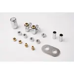 Termostatický ventil kombinovaný P.M.H. Nura 6x7 cm chróm NUR-L-C