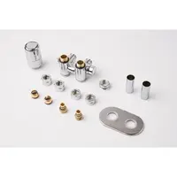 P.M.H. Nura termostatický ventil kombinovaný 6x7 cm chróm NUR-L-C