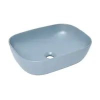Umývadlo na dosku SAT Infinitio 45,5x32,5 cm tmavě modrá mat bez prepadu SATINF4532DBLM
