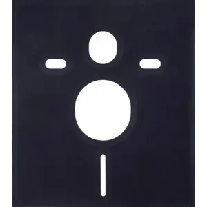 Zvukovoizolačná vložka na stenu k WC antracit Multi VLOZKAWCA