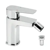 Novaservis Metalia 58 bidetová batéria s výpusťou, chróm, 58011,0 58011.0