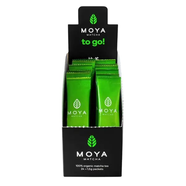 MOYA Organic matcha traditional to go! 24 x 1.5 g