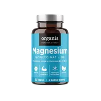 ORGANIS Magnesium bisglycinát + B6 30 kapsúl