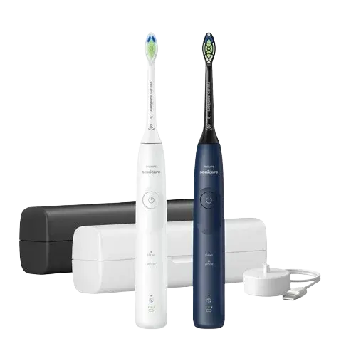 PHILIPS SONICARE Zubné elektrické kefky 5500 biely a čierny
