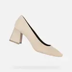 Cream women's pumps Geox Giselda - Women's