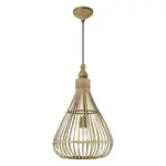 Závesné osvetlenie Eglo AMSFIELD hnedá 49772