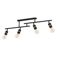 Stropné osvetlenie Eglo LURONE mosadz 900176