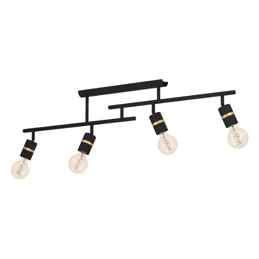 Stropné osvetlenie Eglo LURONE mosadz 900176