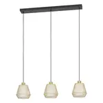 Závesné osvetlenie Eglo CIUDADELA čierna 900897