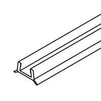 Náhradný diel spodný profil SAT TEX BB čierna NDSATTEXQBBC20100