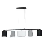 Závesné osvetlenie Eglo ALMEIDA 1 čierna 98588