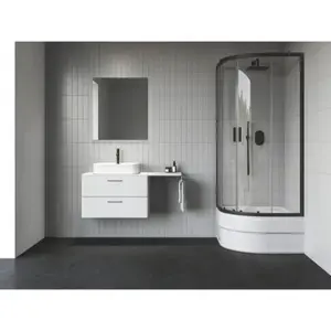 Ravak Blix II sprchový kút štvrťkruh 90x90 cm 3BM70340Z1