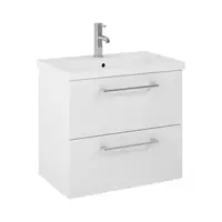 Kúpeľňová skrinka pod umývadlo Jika Ponta 60x53x38,6 cm biela H40J5224025001