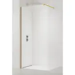 Sprchová zástena Walk-in 150 cm SAT zlatá lesk SATBWI150PRZ